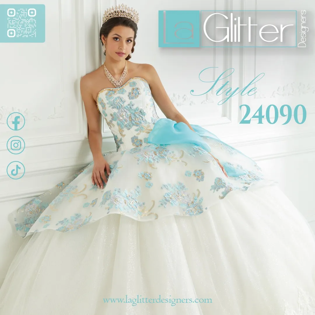 La glitter designers quinceanera dresses hotsell